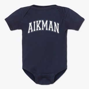 Aikman Primary School Varsity Arch Baby Onesie