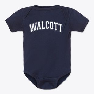 Walcott Elementary School Varsity Arch Baby Onesie