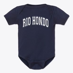 Rio Hondo High School Varsity Arch Baby Onesie