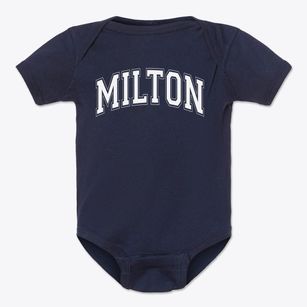 Milton High School Varsity Arch Baby Onesie