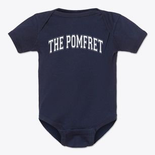 The Pomfret School Varsity Arch Baby Onesie