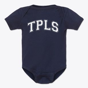 Tpls Christian Homeschool Varsity Arch Baby Onesie