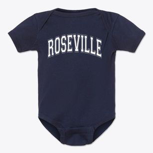 Roseville Christian Academy Varsity Arch Baby Onesie