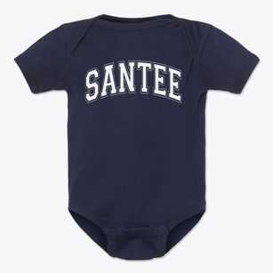 Santee High School Varsity Arch Baby Onesie
