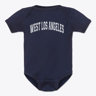 West Los Angeles Baptist School Varsity Arch Baby Onesie
