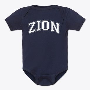 Zion Lutheran School Varsity Arch Baby Onesie