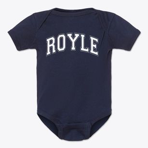 Royle Elementary School Varsity Arch Baby Onesie