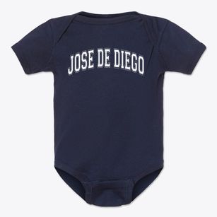 Jose De Diego Middle School Varsity Arch Baby Onesie