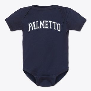 Palmetto Middle School Varsity Arch Baby Onesie
