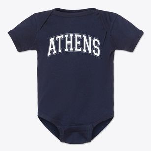 Athens Christian School Varsity Arch Baby Onesie