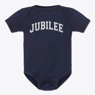 Jubilee Christian Academy Varsity Arch Baby Onesie