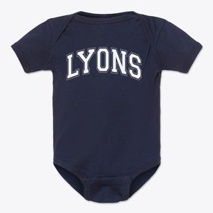 Lyons Primary School Varsity Arch Baby Onesie