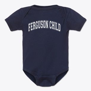 Ferguson Child Parent Center Varsity Arch Baby Onesie