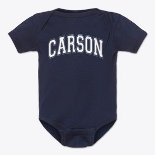 Carson Elementary School Varsity Arch Baby Onesie