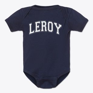 Leroy Senior High School Varsity Arch Baby Onesie