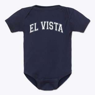 El Vista Baptist Academy Varsity Arch Baby Onesie