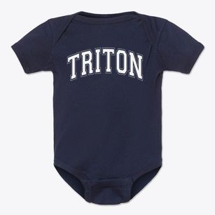 Triton Elementary School Varsity Arch Baby Onesie