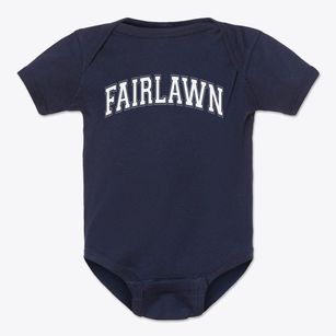 Fairlawn Elementary School Varsity Arch Baby Onesie