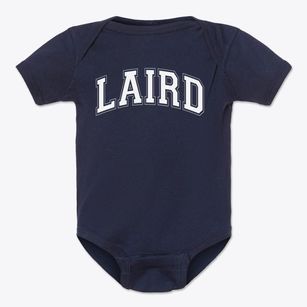 Laird Elementary School Varsity Arch Baby Onesie