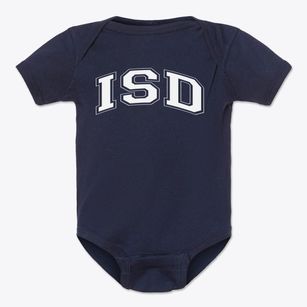 Indiana School For The Deaf Varsity Arch Baby Onesie