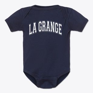 La Grange Elementary School Varsity Arch Baby Onesie