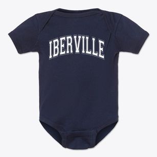 Iberville Elementary School Varsity Arch Baby Onesie