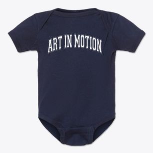 Art In Motion Dance Academy Varsity Arch Baby Onesie