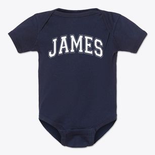 James Fitzgerald Elementary School Varsity Arch Baby Onesie
