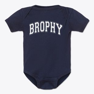 Brophy Elementary School Varsity Arch Baby Onesie