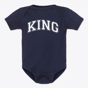 Martin Luther King Middle School Varsity Arch Baby Onesie