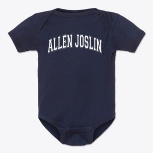 Allen Joslin Middle School Varsity Arch Baby Onesie