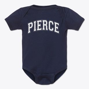 Pierce Middle School Varsity Arch Baby Onesie