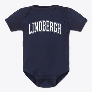 Lindbergh Elementary School Varsity Arch Baby Onesie