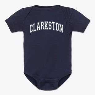 Clarkston Junior High School Varsity Arch Baby Onesie