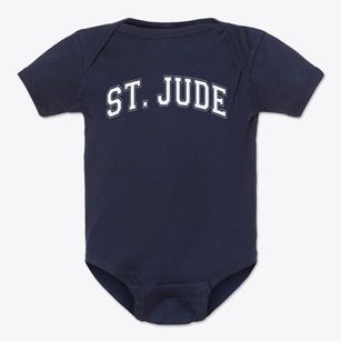 Saint Jude School Varsity Arch Baby Onesie