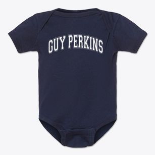 Guy Perkins Elementary School Varsity Arch Baby Onesie
