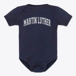 Martin Luther High School Varsity Arch Baby Onesie
