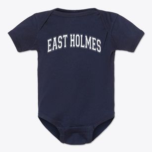East Holmes Academy Varsity Arch Baby Onesie
