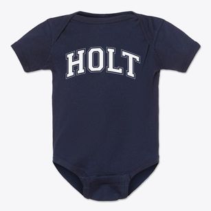 Holt Elementary School Varsity Arch Baby Onesie