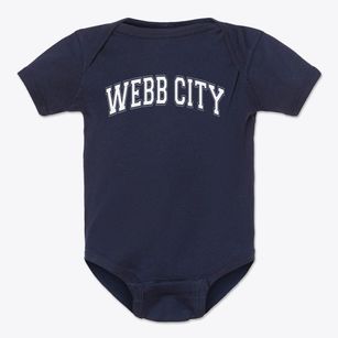 Webb City High School Varsity Arch Baby Onesie