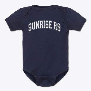 Sunrise R9 Elementary School Varsity Arch Baby Onesie
