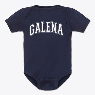 Galena High School Varsity Arch Baby Onesie