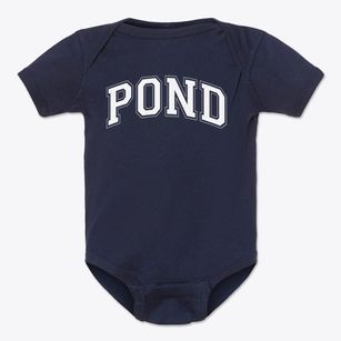 Pond Elementary School Varsity Arch Baby Onesie