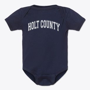 Holt County District 53 School Varsity Arch Baby Onesie