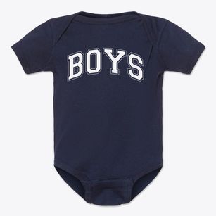 Boys Town Wegner Middle School Varsity Arch Baby Onesie