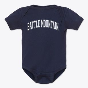 Battle Mountain High School Varsity Arch Baby Onesie