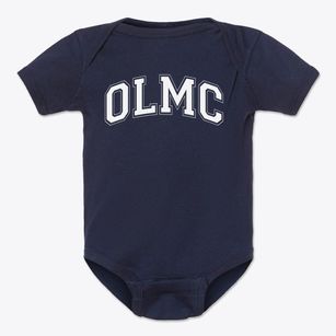 Olmc Varsity Arch Baby Onesie