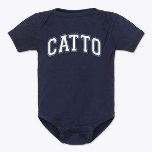 Catto Elementary School Varsity Arch Baby Onesie
