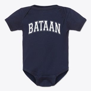 Bataan Military Academy Varsity Arch Baby Onesie