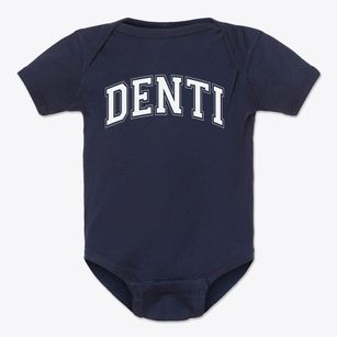 Denti Elementary School Varsity Arch Baby Onesie